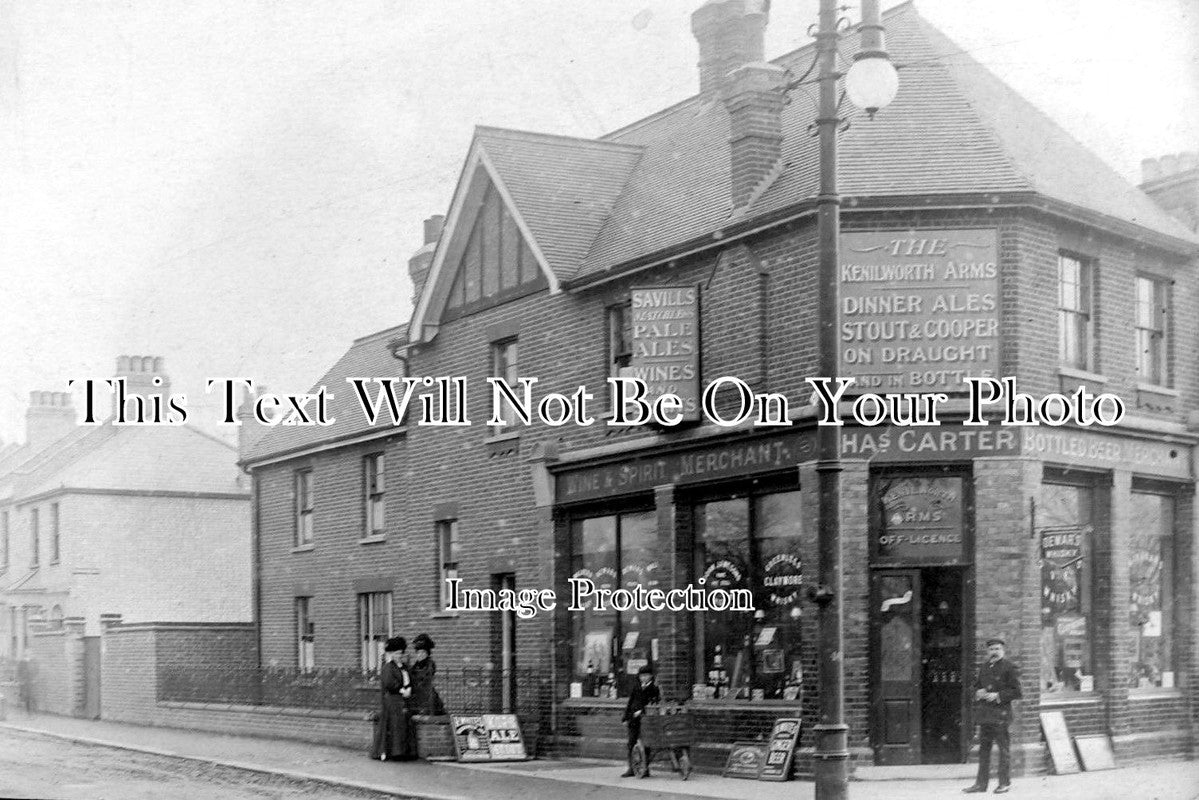 ES 1526 - The Kenilworth Arms, Farnan Avenue, Walthamstow, Essex c1905