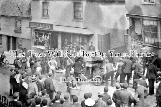 ES 1539 - Steam Traction Engine Crash, Maldon, Essex 1908