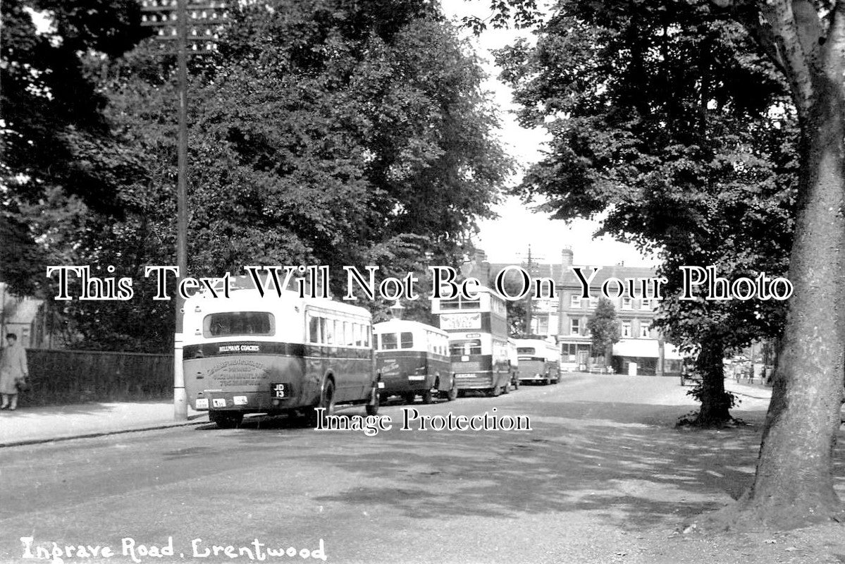 ES 1542 - Ingrave Road, Brentwood, Essex c1947