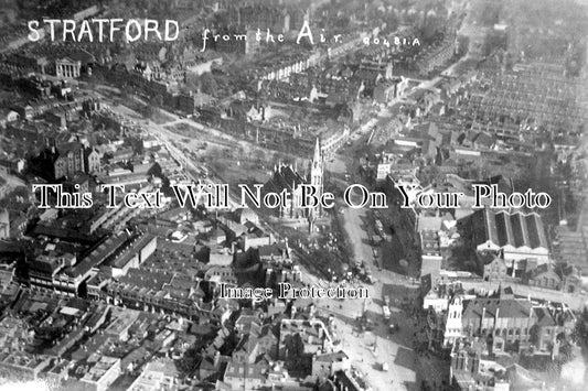 ES 1553 - Aerial View Of Stratford, London, Essex