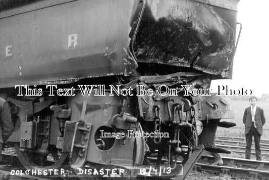 ES 1565 - Colchester Railway Disaster Crash, Essex 1913