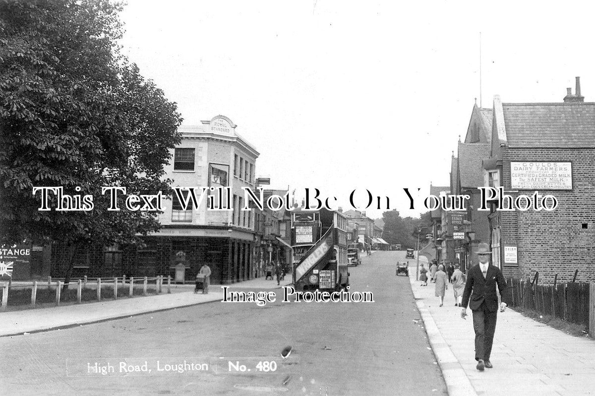 ES 1570 - High Road, Loughton, Epping Forest, Essex c1915