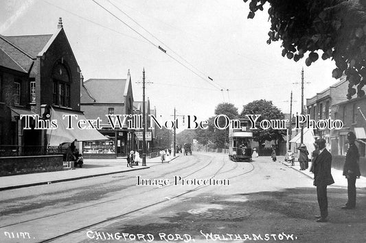 ES 1630 - Chingford Road, Walthamstow, Essex c1913