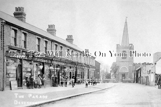 ES 1641 - The Parade, Dagenham, Essex c1908