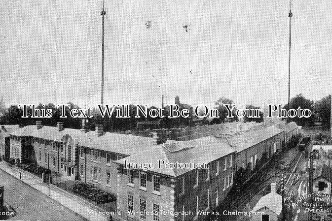 ES 166 - Marconi's Wireless Telegraph Works, Chelmsford, Essex