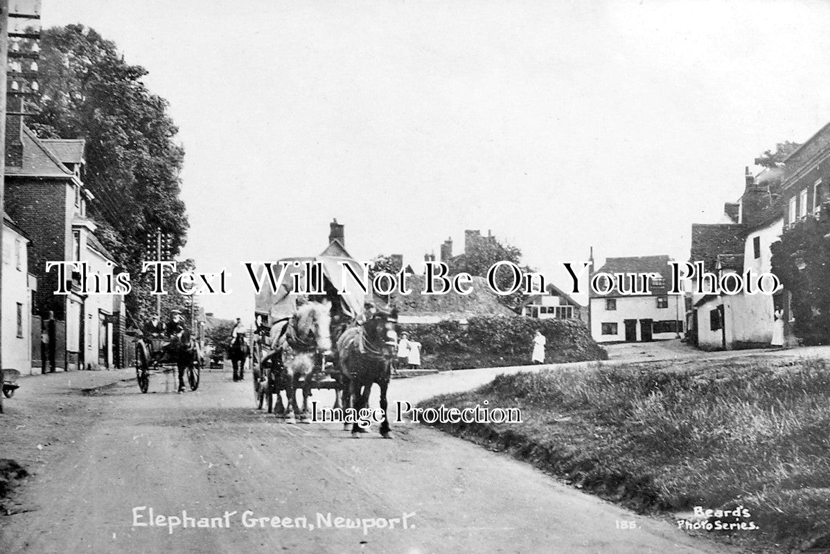 ES 1664 - Elephant Green, Newport, Essex c1915