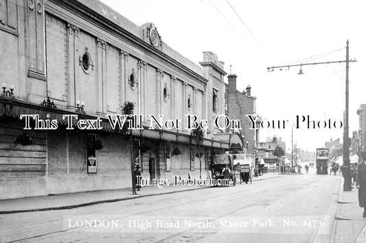 ES 1669 - High Road, North Manor Park, Essex c1925