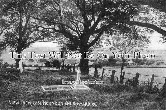 ES 168 - View From East Horndon Churchyard, Essex