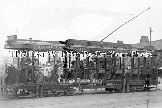 ES 1697 - Southend On Sea Tram, Essex c1907