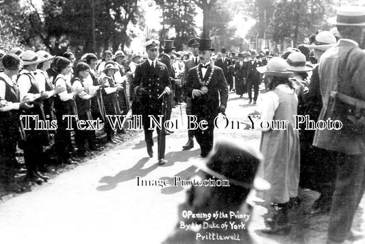 ES 1727 - HRH Duke Of York, George VI Opening Prittlewell Priory, Southend, Essex
