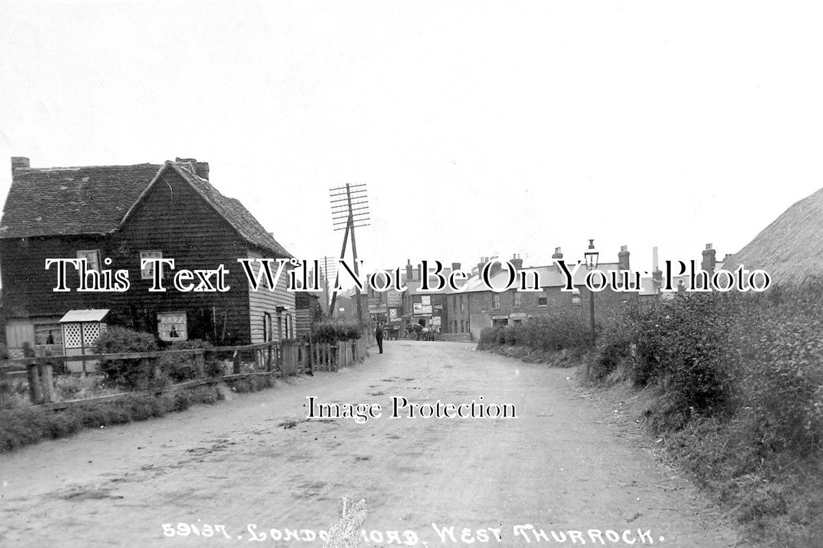 ES 1735 - London Road, West Thurrock, Essex c1922