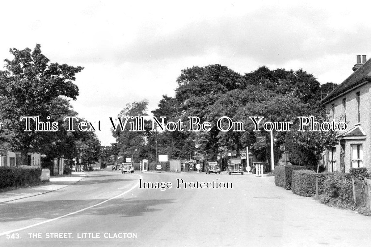 ES 1799 - The Street, Little Clacton, Essex c1952