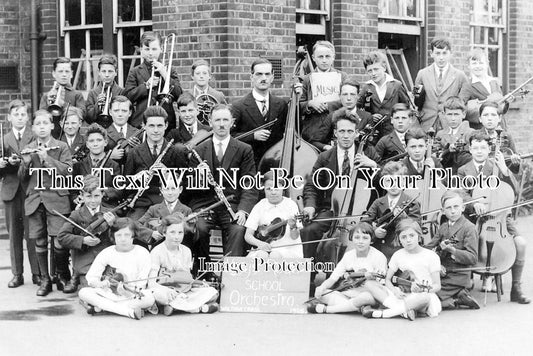 ES 1813 - Kings Road School Orchestra, Waltham Cross, Essex c1928