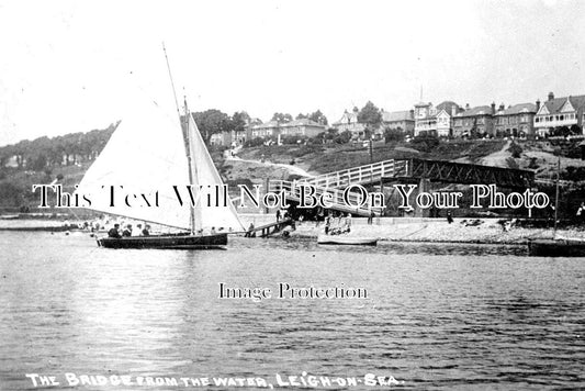 ES 1893 - The Bridge From The Water, Leigh On Sea, Essex