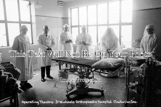 ES 1967 - Operating Theatre, St Michaels Orthopaedic Hospital, Clacton On Sea, Essex