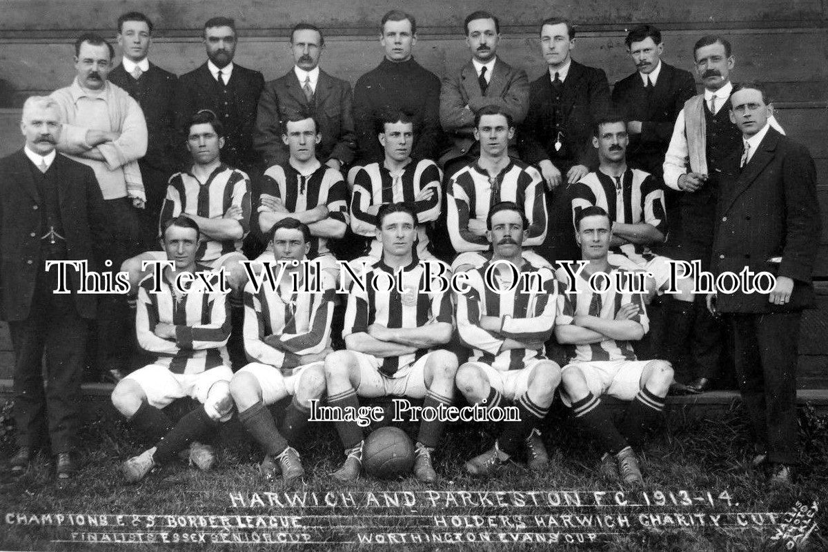 ES 1969 - Harwich & Parkeston Football Club, Essex 1913-14