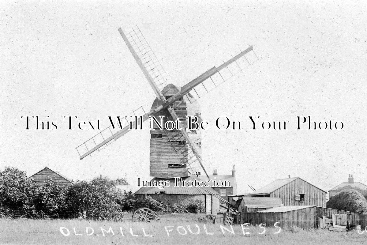 ES 199 - Old Mill Windmill, Foulness, Essex c1908