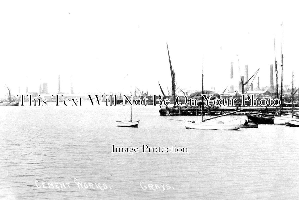 ES 2052 - The Cement Works, Grays, Essex c1911