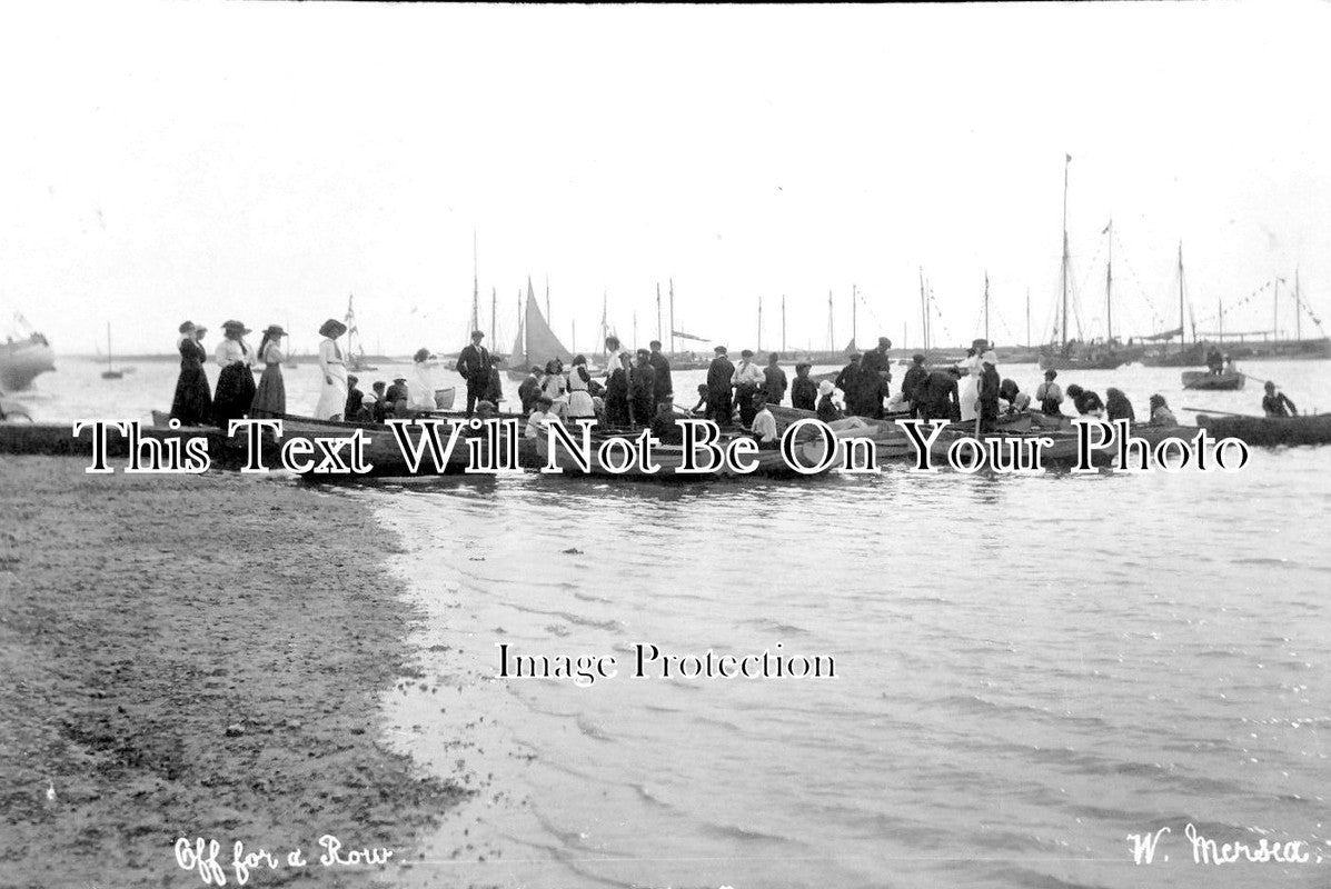 ES 2066 - West Mersea Rowing Boats, Colchester, Essex