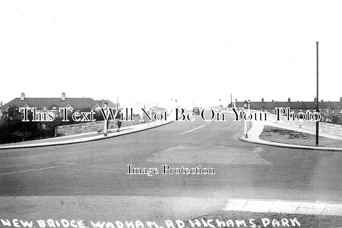 ES 2138 - The New Bridge, Wadham Road, Highams Park, Essex c1935