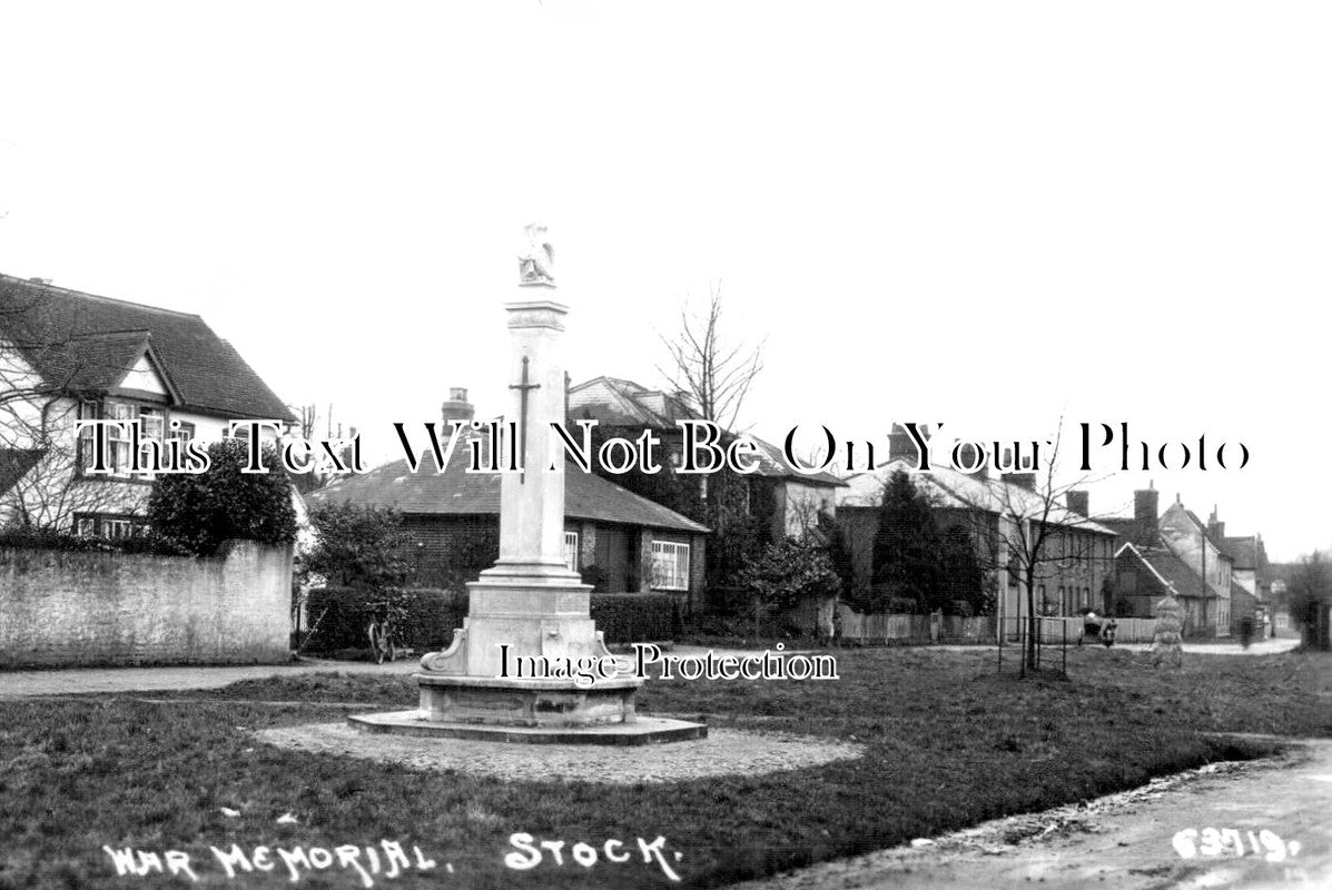 ES 2193 - Stock War Memorial, Essex