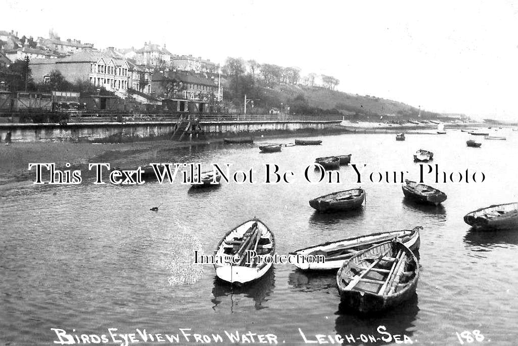 ES 2214 - View From Water, Leigh On Sea, Essex c1909