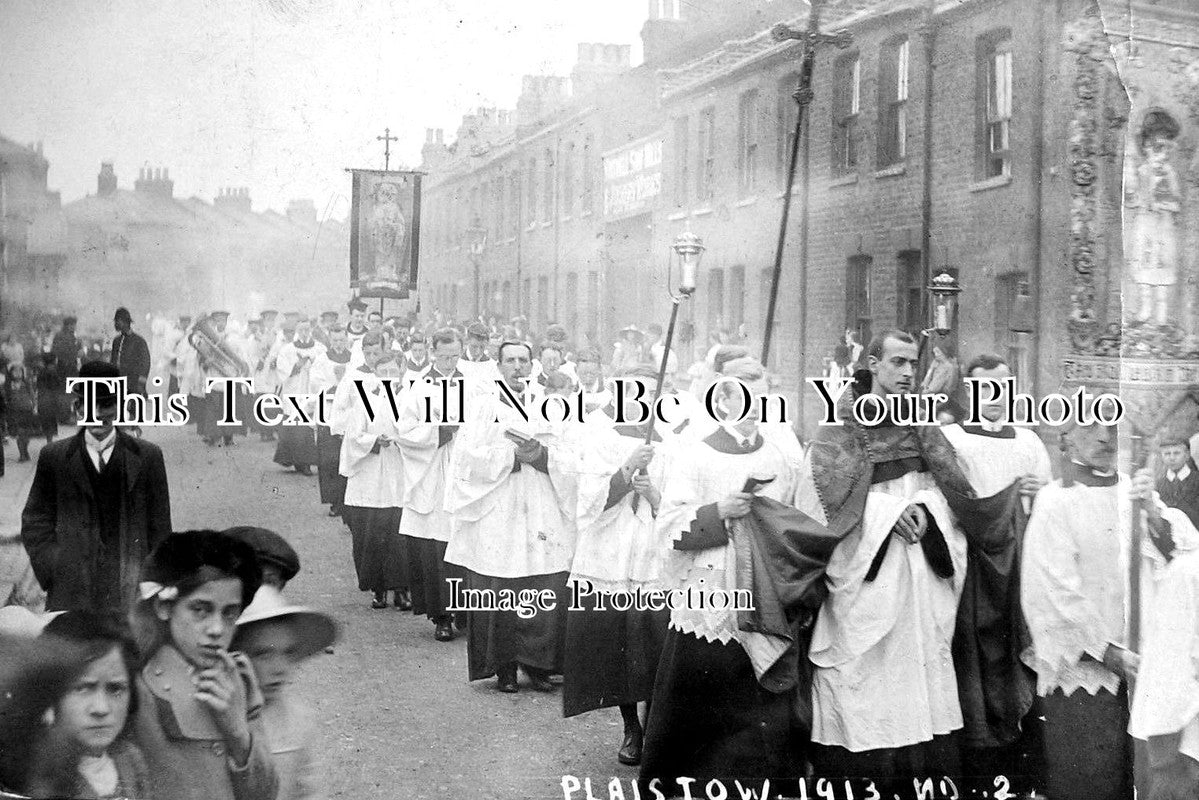 ES 2267 - Parade In Plaistow, Essex c1913