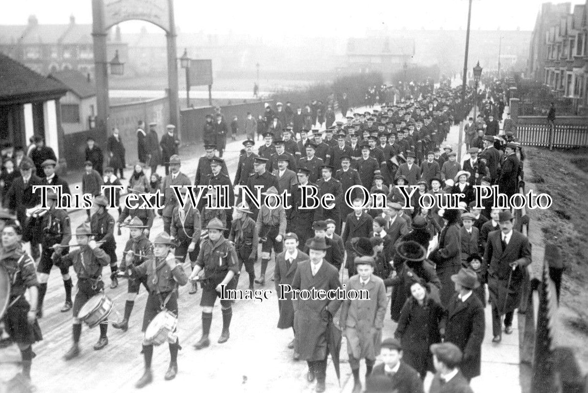 ES 2268 - Ilford & District Special Constables, Church Parade, Essex