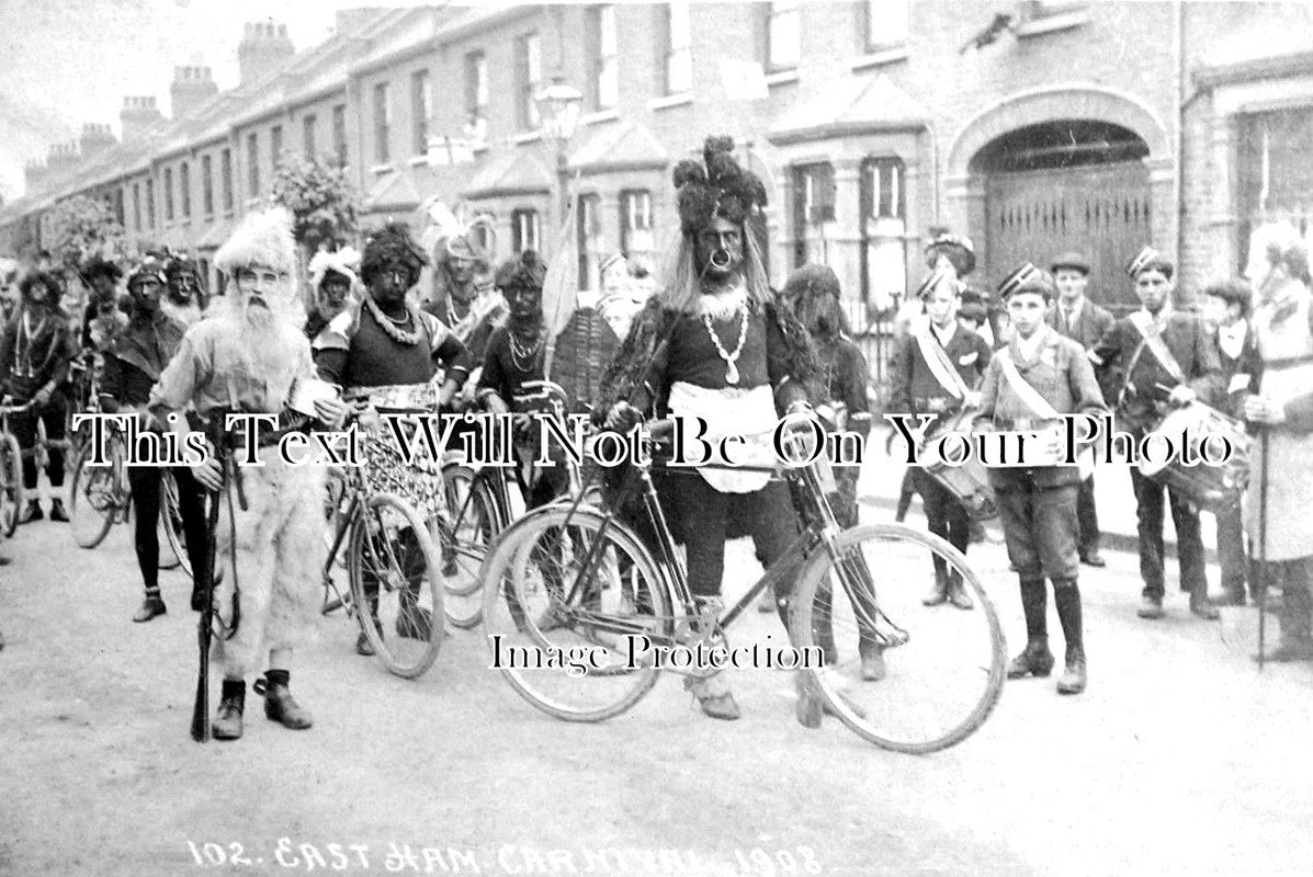 ES 2278 - East Ham Carnival, Essex c1908