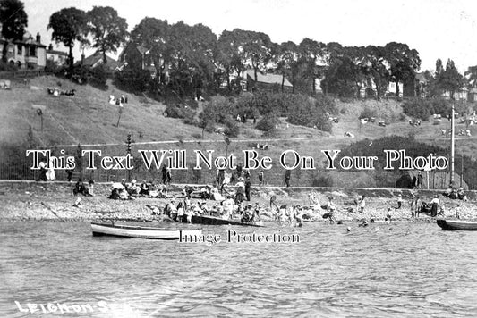 ES 2303 - Bathers & Boats, Leigh On Sea, Essex