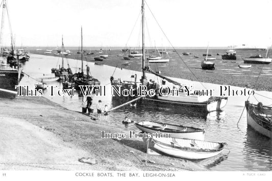 ES 2339 - Cockle Boats, The Bay, Leigh On Sea, Essex