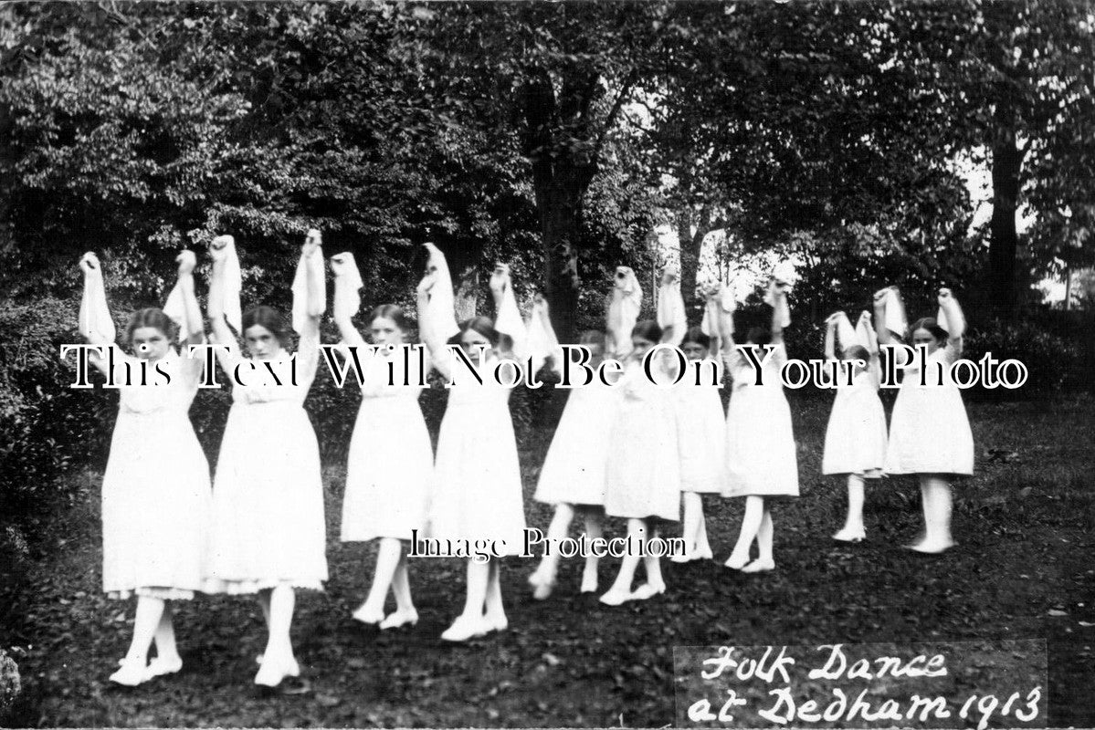 ES 235 - Folk Dance, Dedham, Essex 1913