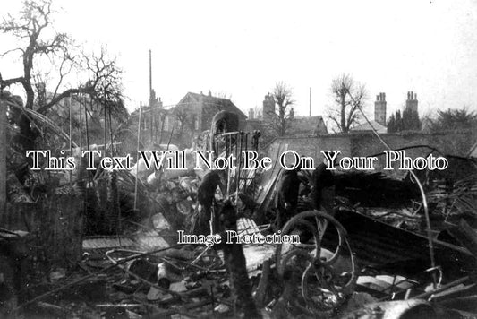 ES 2359 - Fire At Witham Constitutional Club, Essex 1910