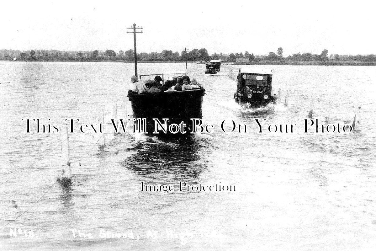 ES 2369 - The Strood At High Tide, Mersea, Essex