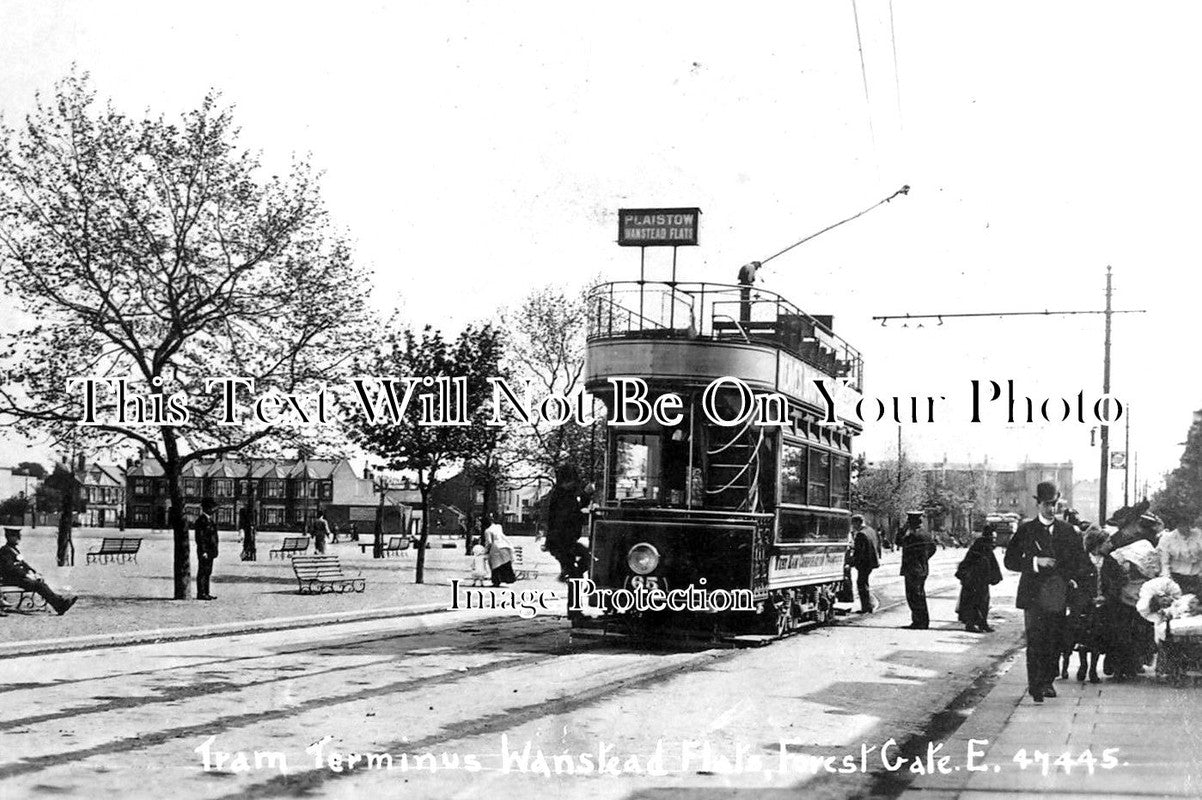 ES 2383 - Tram Terminus, Wanstead Flats, Forest Gate, Essex