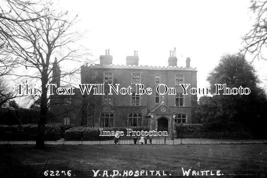 ES 2411 - Red Cross War Hospital VAD, Writtle, Essex 1917 WW1