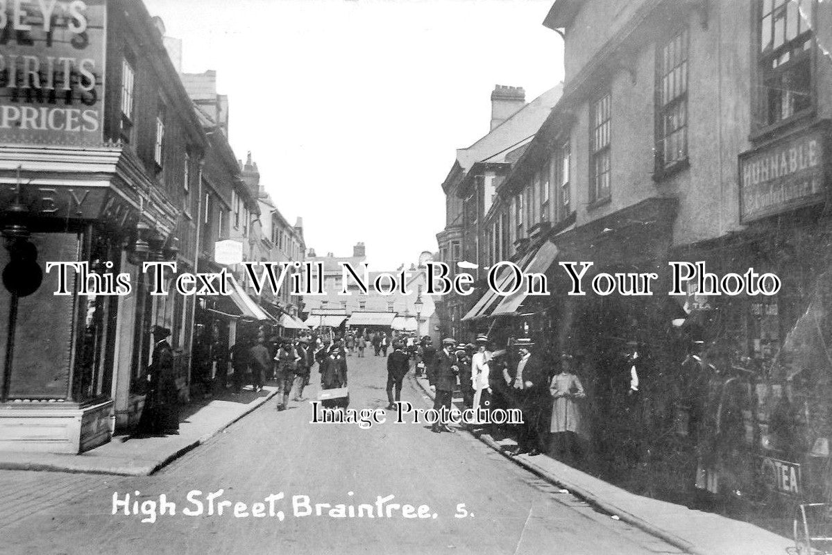 ES 2423 - High Street, Braintree, Essex c1913