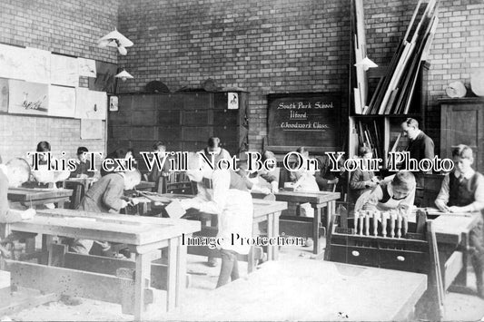 ES 243 - Woodwork Class, South Park School, Ilford, Essex