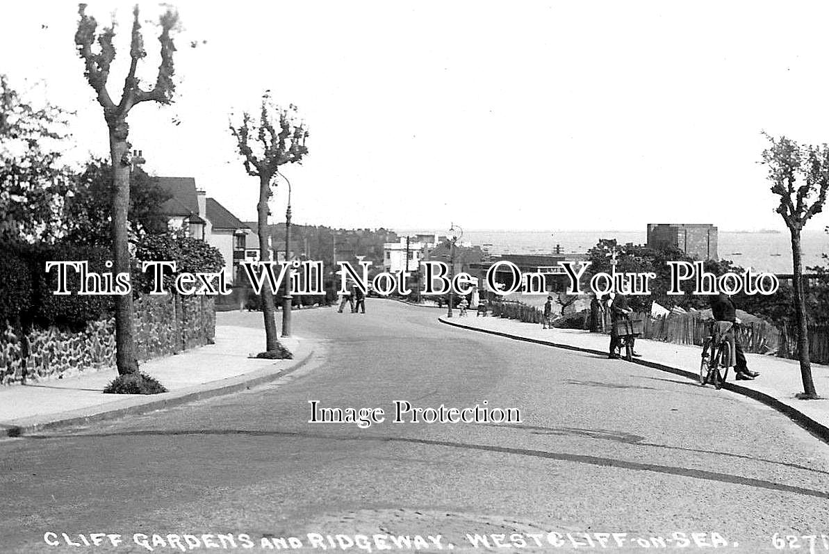 ES 2431 - Cliff Gardens & Ridgeway, Westcliff On Sea, Essex