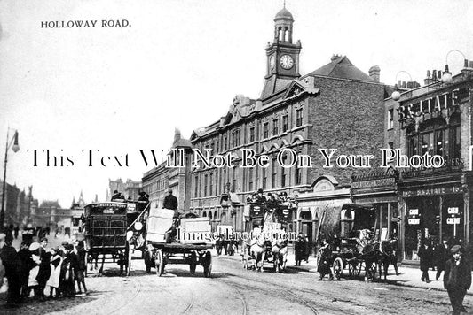 ES 2442 - Holloway Road, London, Essex c1905