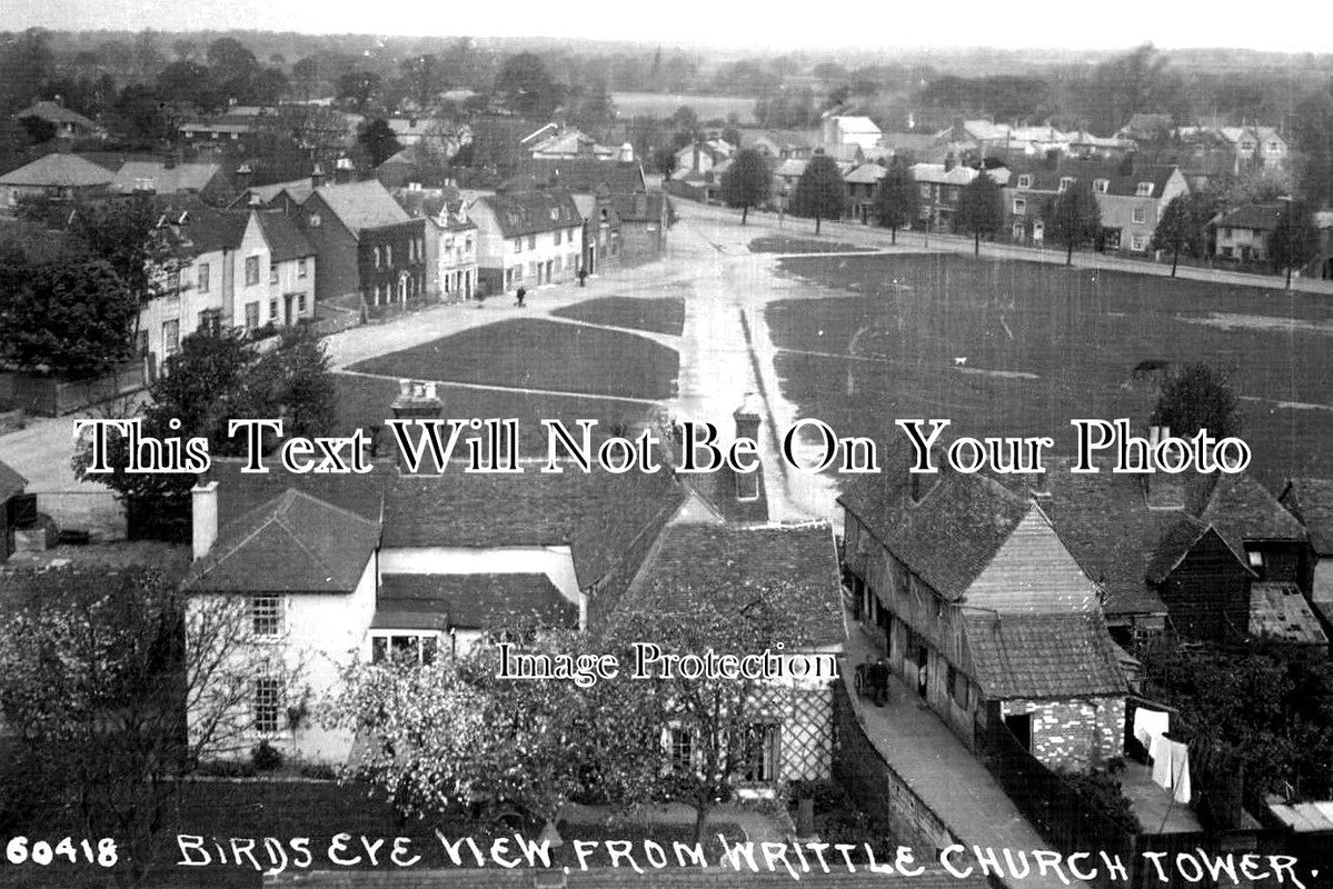 ES 2490 - Writtle From Church Tower, Essex