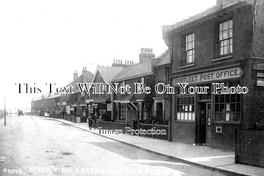 ES 2506 - River View Cottages & Post Office, Purfleet, Essex c1915