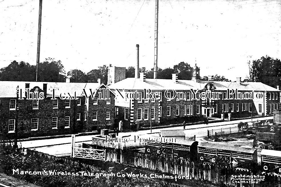 ES 2523 - Marconis Wireless Works, Chelmsford, Essex