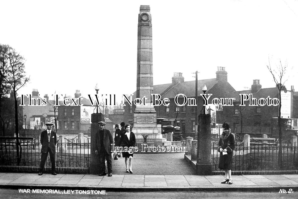 ES 2533 - The War Memorial, Leytonstone, Essex c1933