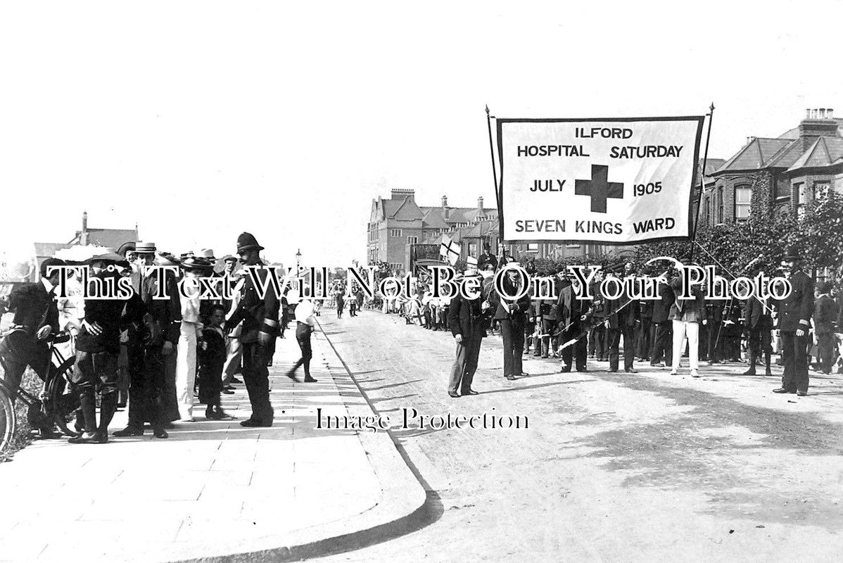 ES 2549 - Ilford Hospital Saturday, Seven Kings Ward, Essex 1905