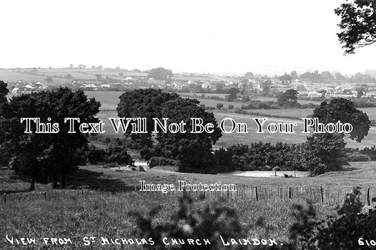 ES 2565 - View From St Nicholas Church, Laindon, Essex