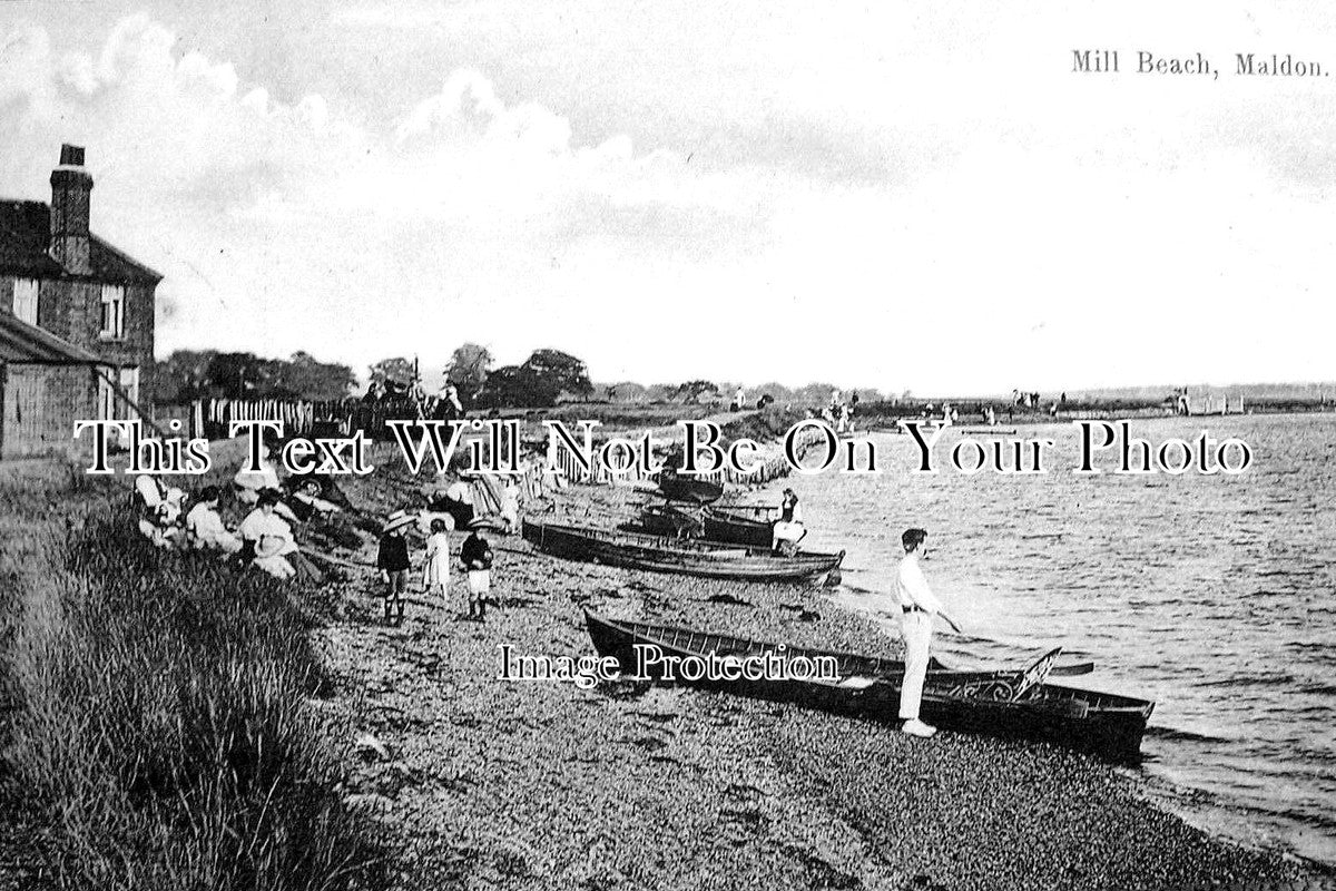 ES 2579 - Mill Beach, Maldon, Essex c1905