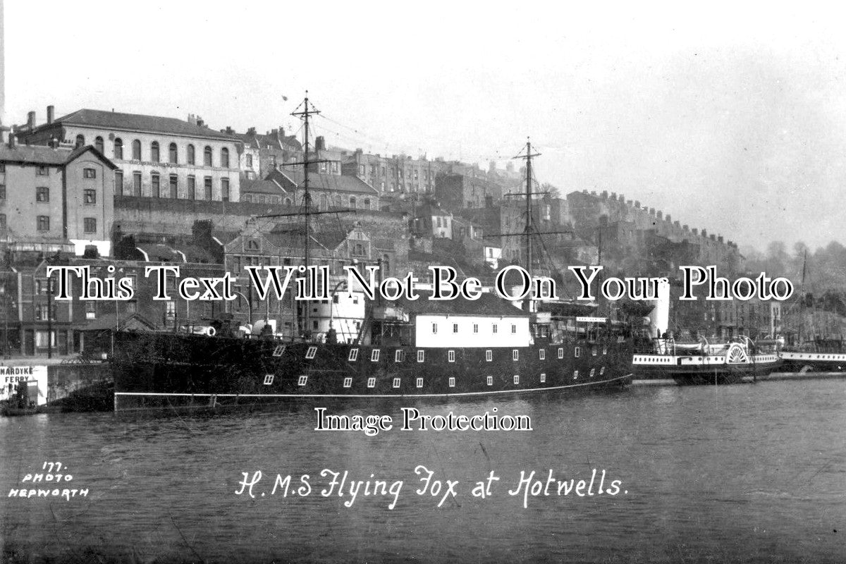 ES 2647 - HMS Flying Fox Training Ship, Hotwells, Bristol