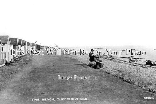 ES 2677 - The Beach, Shoeburyness, Essex c1926