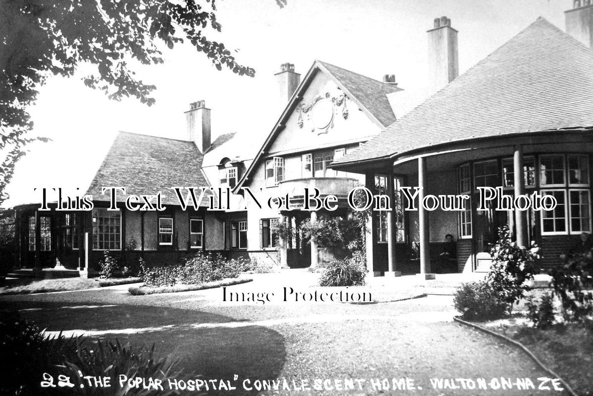 ES 2740 - The Poplar Hospital Convalescent Home, Walton On Naze, Essex
